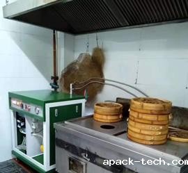 陈先生购买48kw蒸汽发生器用于包子蒸煮