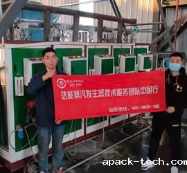 燃气蒸汽发生器用于水泥砖养护