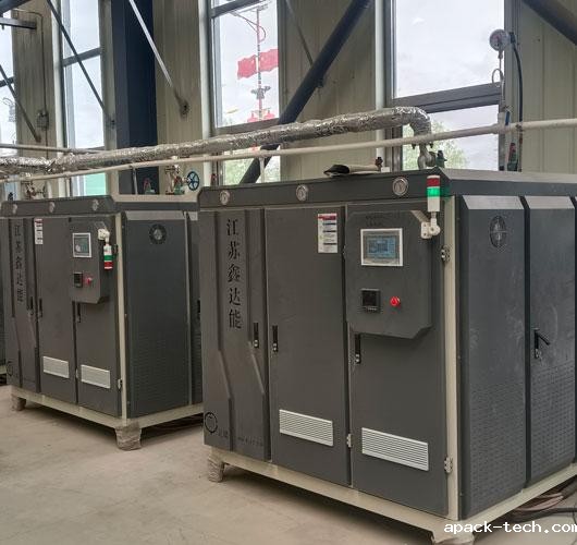 7台360kw蒸汽发生器用于酱油行业