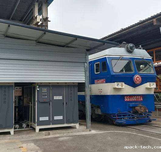 720kw蒸汽发生器用于铁路维护