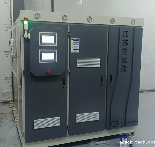 <b>720kw蒸汽发生器用于某中草药公司</b>