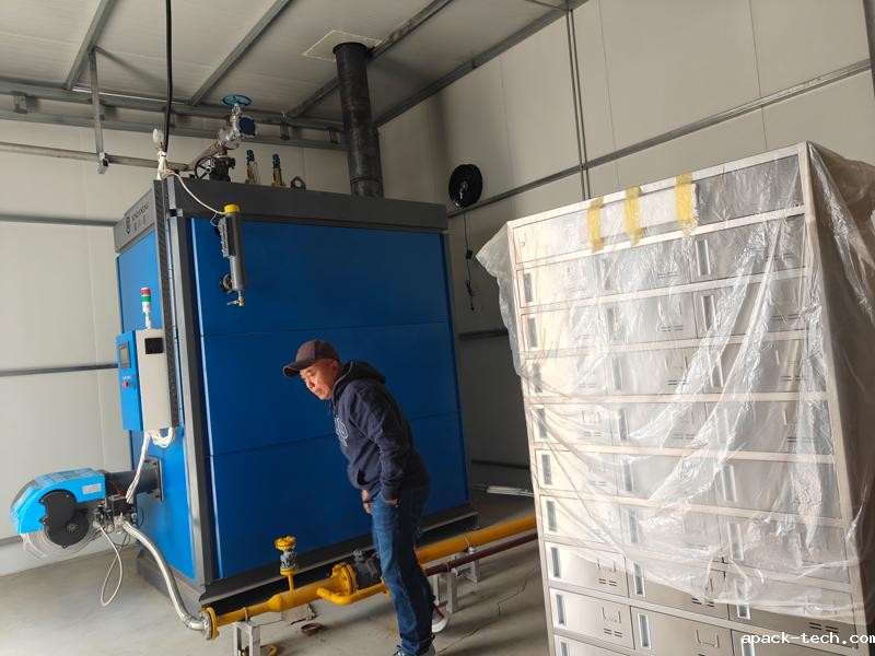 1吨蒸汽发生器用于鸡精加工厂 1吨蒸汽发生器用于鸡精加工厂